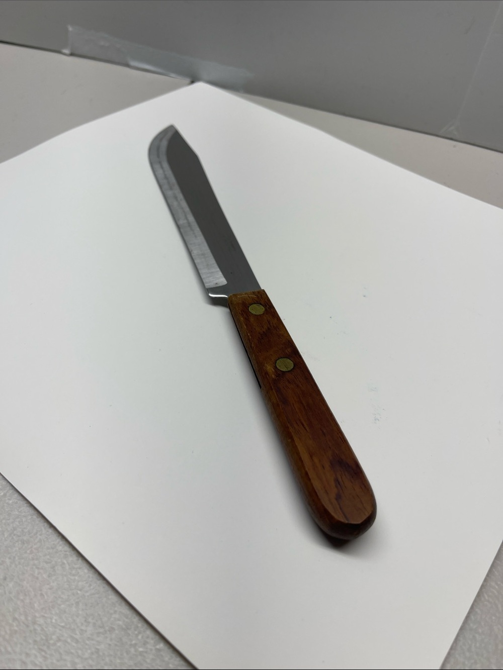 Robinson Butcher/Slicing Knife 7" Stainless Steel Blade and Wood Handle